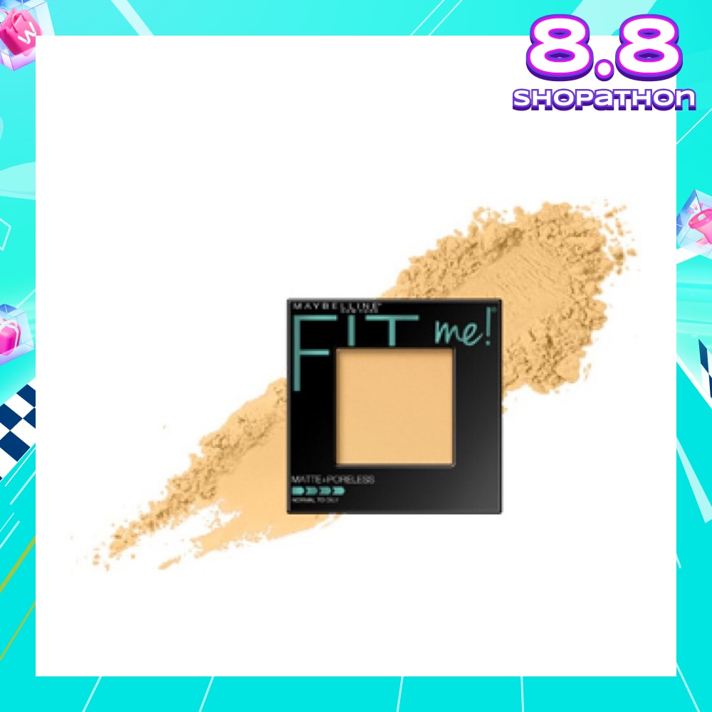 MAYBELLINE Fit Me Matte Poreless Powder 120 Classic Ivory 1s