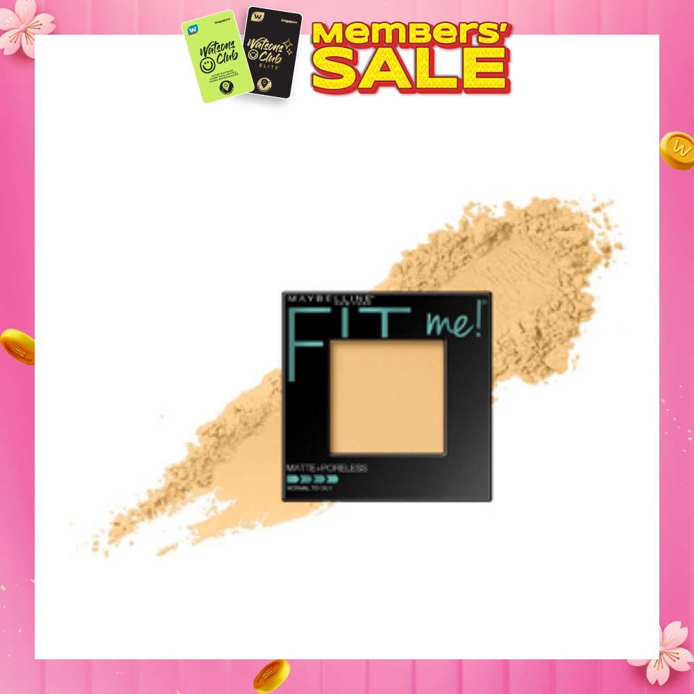 MAYBELLINE Fit Me Matte Poreless Powder 120 Classic Ivory 1s