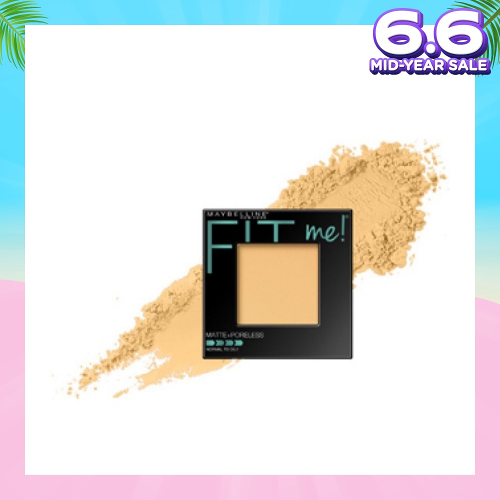 MAYBELLINE Fit Me Matte Poreless Powder 120 Classic Ivory 1s