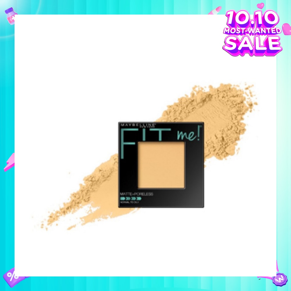 MAYBELLINE Fit Me Matte Poreless Powder 120 Classic Ivory 1s