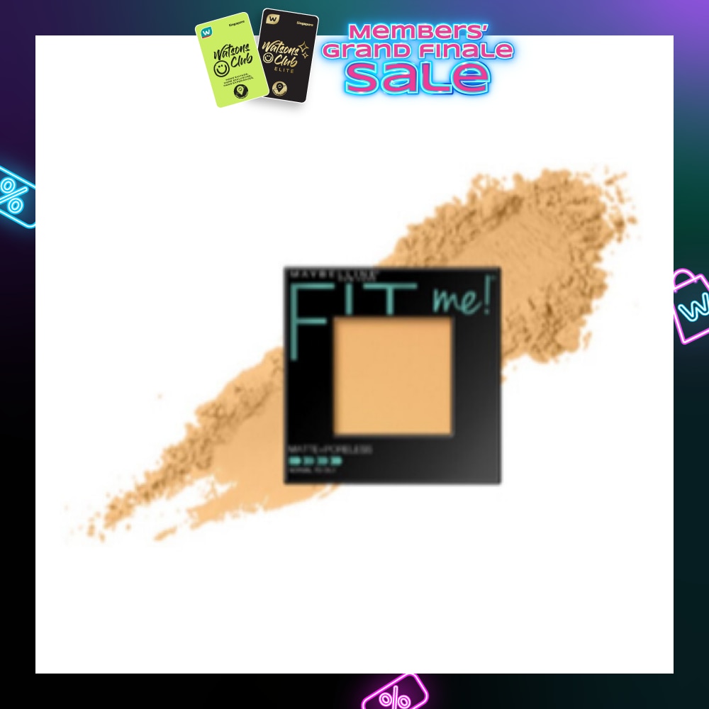 MAYBELLINE Fit Me Matte Poreless Powder 220 Natural Beige 1s