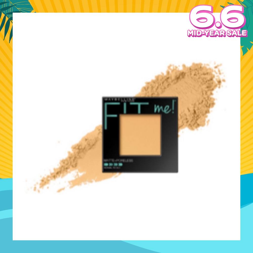 MAYBELLINE Fit Me Matte Poreless Powder 220 Natural Beige 1s