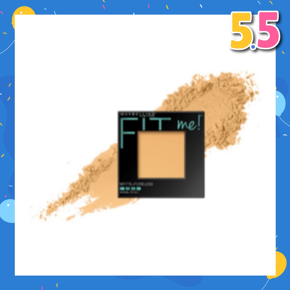 MAYBELLINE Fit Me Matte Poreless Powder 220 Natural Beige 1s