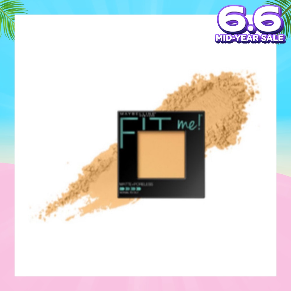 MAYBELLINE Fit Me Matte Poreless Powder 220 Natural Beige 1s