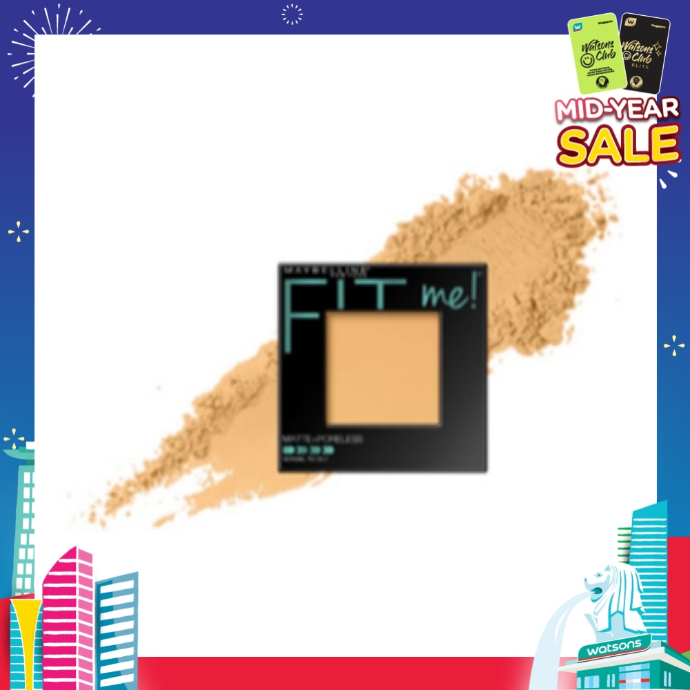 MAYBELLINE Fit Me Matte Poreless Powder 220 Natural Beige 1s