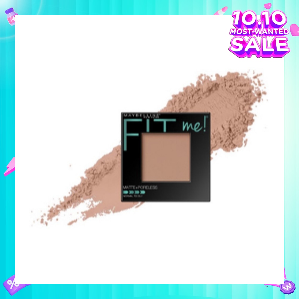 MAYBELLINE Fit Me Matte Poreless Powder 235 Pure Beige 1s