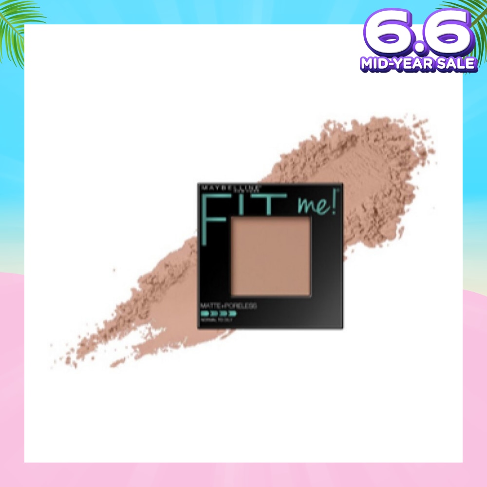 MAYBELLINE Fit Me Matte Poreless Powder 235 Pure Beige 1s