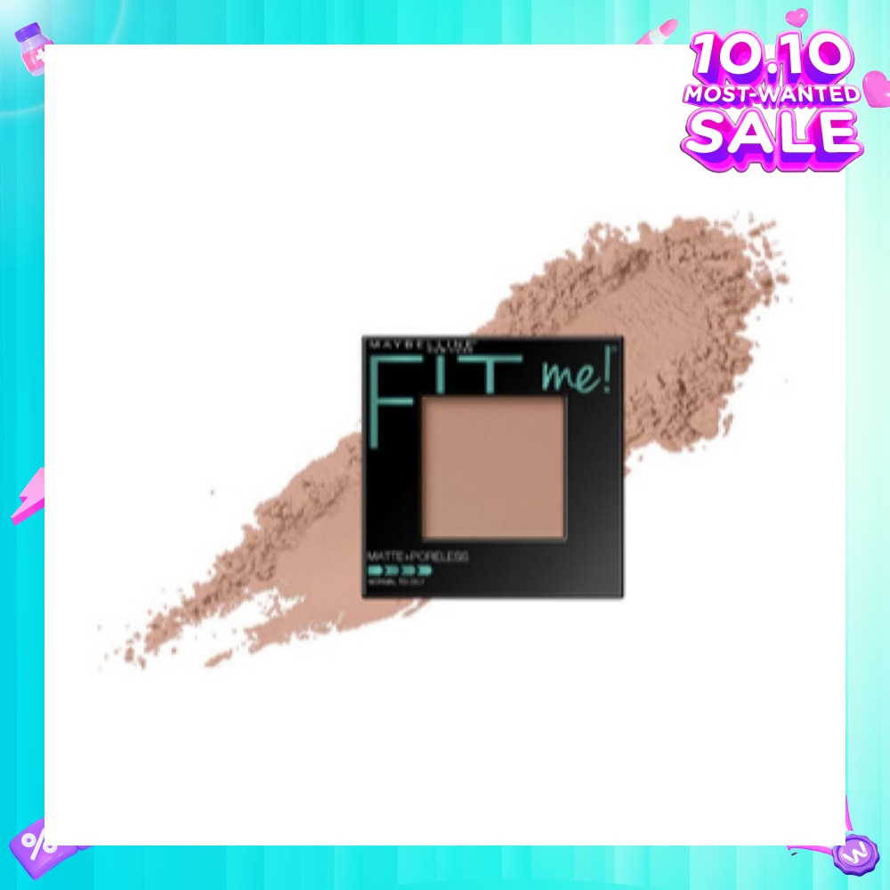 MAYBELLINE Fit Me Matte Poreless Powder 235 Pure Beige 1s