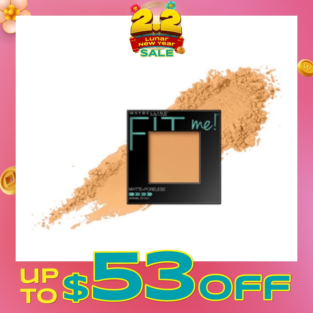 MAYBELLINE Fit Me Matte Poreless Powder 310 Sun Beige 1s