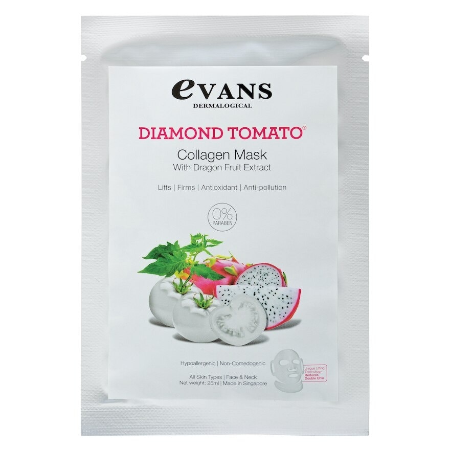 Diamond Tomato Collagen Mask 25ml X 3