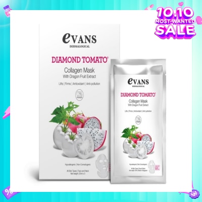 EVANS Diamond Tomato Collagen Mask 25ml X 3