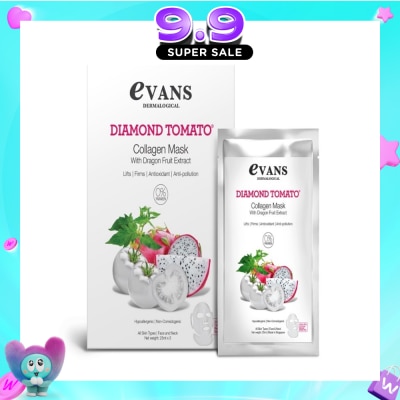 EVANS - Diamond Tomato Collagen Mask 25ml X 3 image