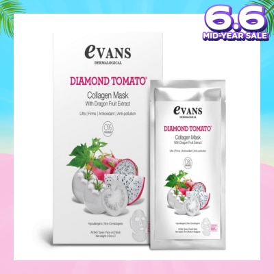 EVANS Diamond Tomato Collagen Mask 25ml X 3