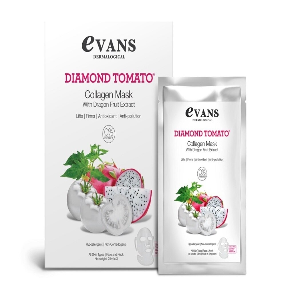 Diamond Tomato Collagen Mask 25ml X 3