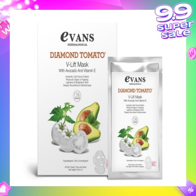 EVANS Evans Diamond Tomato V - Lift Mask with Avocado and Vitmin E. 25ml x 5