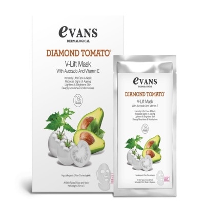 EVANS Evans Diamond Tomato V - Lift Mask with Avocado and Vitmin E. 25ml x 3