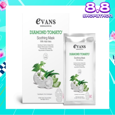 EVANS Evans Diamond Tomato Soothing Mask 25ml X 3