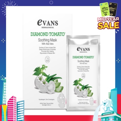 EVANS Evans Diamond Tomato Soothing Mask 25ml X 3