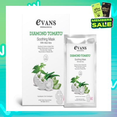 EVANS Evans Diamond Tomato Soothing Mask 25ml X 3