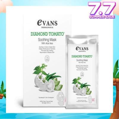EVANS Evans Diamond Tomato Soothing Mask 25ml X 3