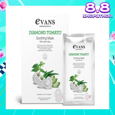 EVANS Evans Diamond Tomato Soothing Mask 25ml X 3