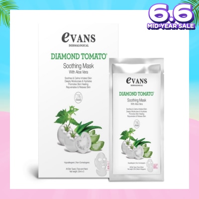 EVANS Evans Diamond Tomato Soothing Mask 25ml X 3