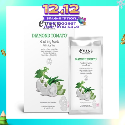 EVANS Evans Diamond Tomato Soothing Mask 25ml X 3