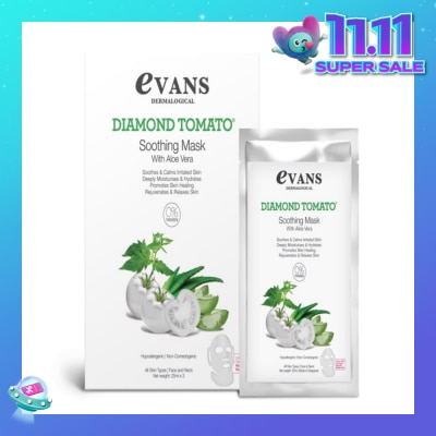 EVANS Evans Diamond Tomato Soothing Mask 25ml X 3