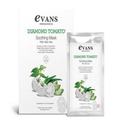 EVANS Evans Diamond Tomato Soothing Mask 25ml X 3