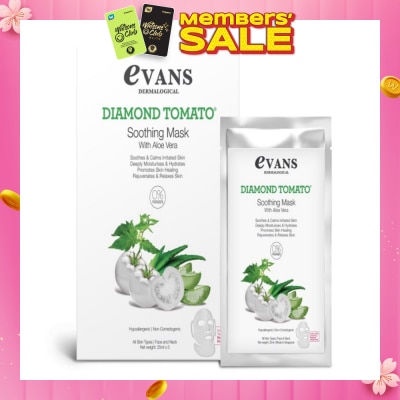 EVANS Evans Diamond Tomato Soothing Mask 25ml X 3