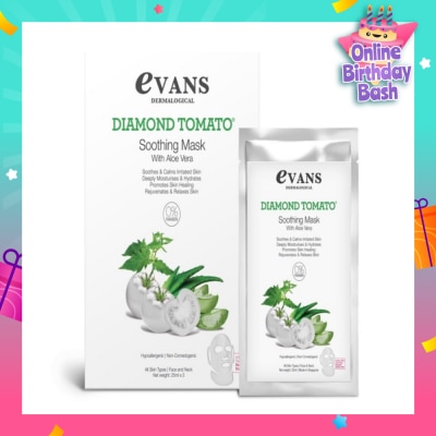EVANS Evans Diamond Tomato Soothing Mask 25ml X 3