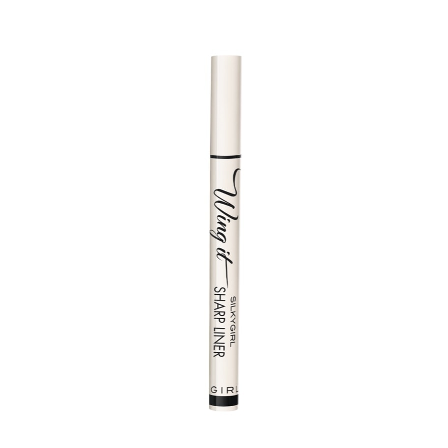 Wing It Sharp Liner 01 Super Black (Quick Drying + Smudge-Proof & Easy To Remove) 1s