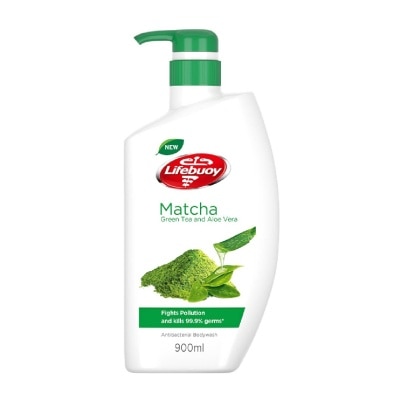 LIFEBUOY Lifebuoy Antibacterial Matcha Green Tea & Aloe Body Wash 900ml