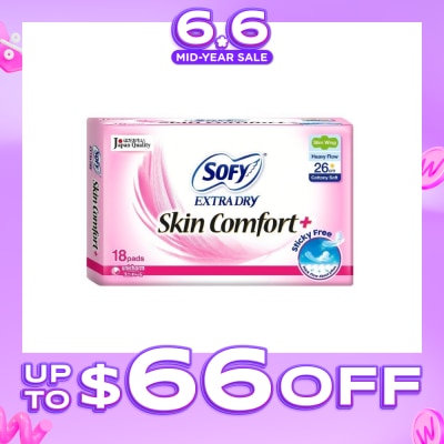 SOFY - Extra Dry Day Slim Wing 26cm 18s