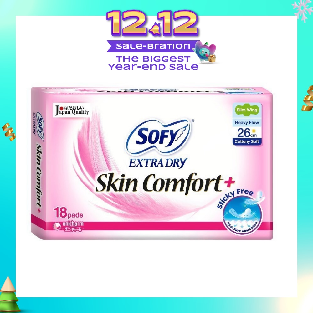 Extra Dry Day Slim Wing 26cm 18s