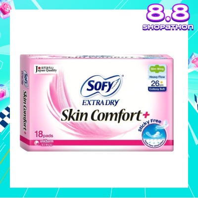SOFY Extra Dry Day Slim Wing 26cm 18s