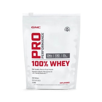 GNC Pro Performance® 100% Whey Unflavoured 403.2g