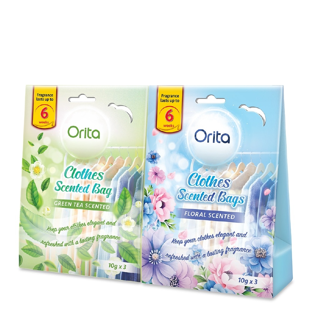 Clothes Scented Bags - Floral Fragrance 10g x 3s