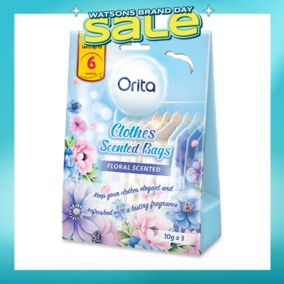 ORITA - Clothes Scented Bags - Floral Fragrance 10g x 3s