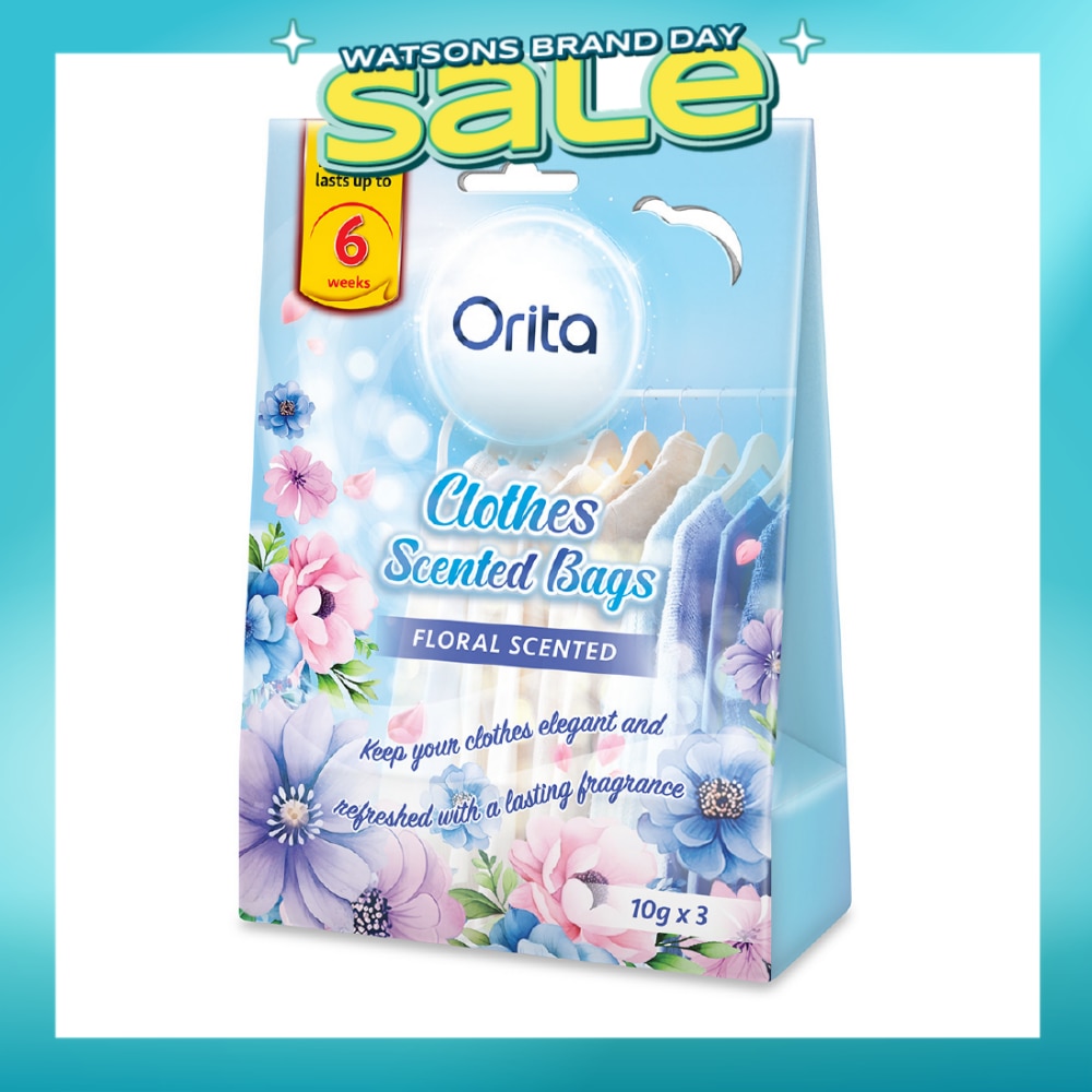Clothes Scented Bags - Floral Fragrance 10g x 3s