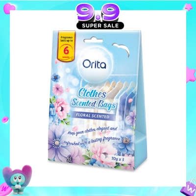 ORITA - Clothes Scented Bags - Floral Fragrance 10g x 3s image