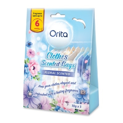 ORITA Clothes Scented Bags - Floral Fragrance 10g x 3s