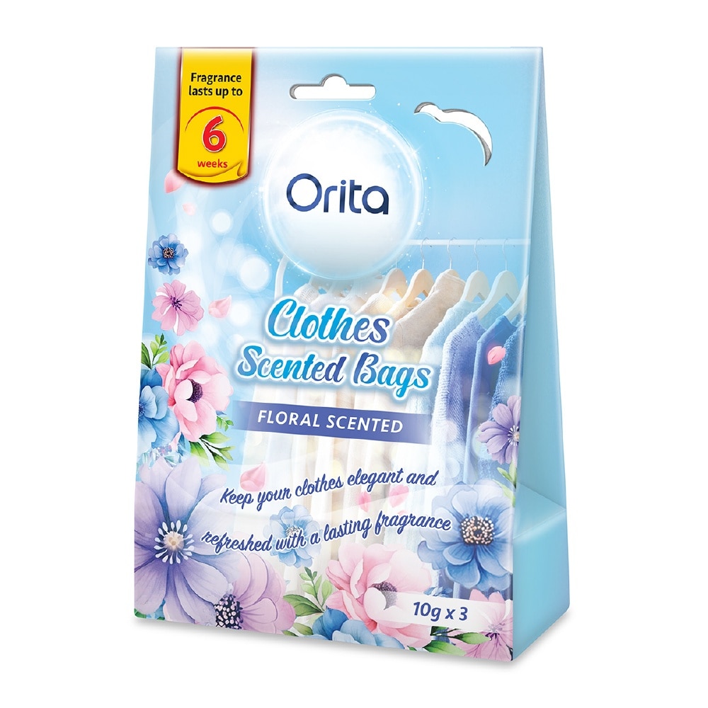Clothes Scented Bags - Floral Fragrance 10g x 3s