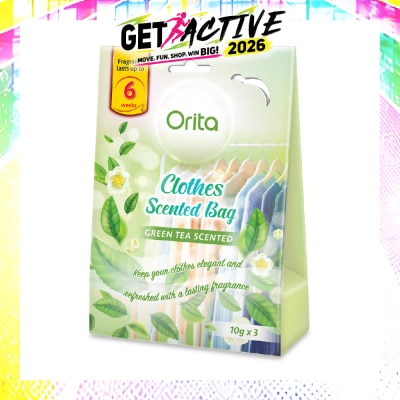 ORITA - Clothes Scented Bags - Green Tea Fragrance 10g x 3s image
