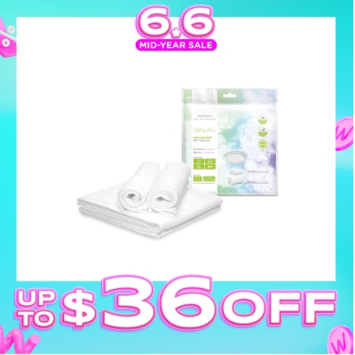 WATSONS - Face & Body Soft Towel Set (Face Towel 60cm x 35cm 2s & Body Towel 135cm x 60cm 1s) 1s