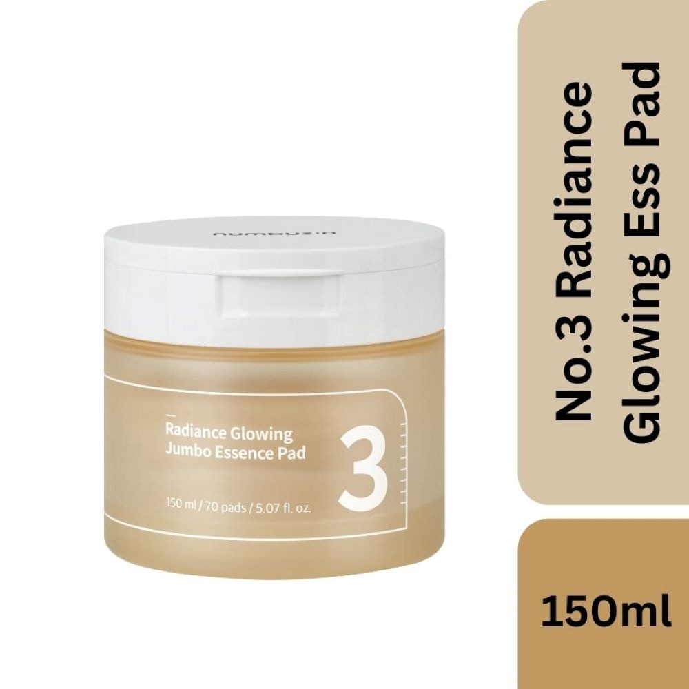 No 3 Radiance Glowing Essential Pad (To Helps Brigthen Dull Skin, Restores Skin Elasticity, Reduce Appearances Of Fine Lines & Wrinkles) 150ml