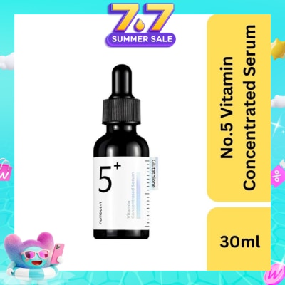 NUMBUZIN - No 5 Vitamin Concentrated Pad (To Fades Facial Acne Scars & Brightens Facial Dark Spots) 30ml