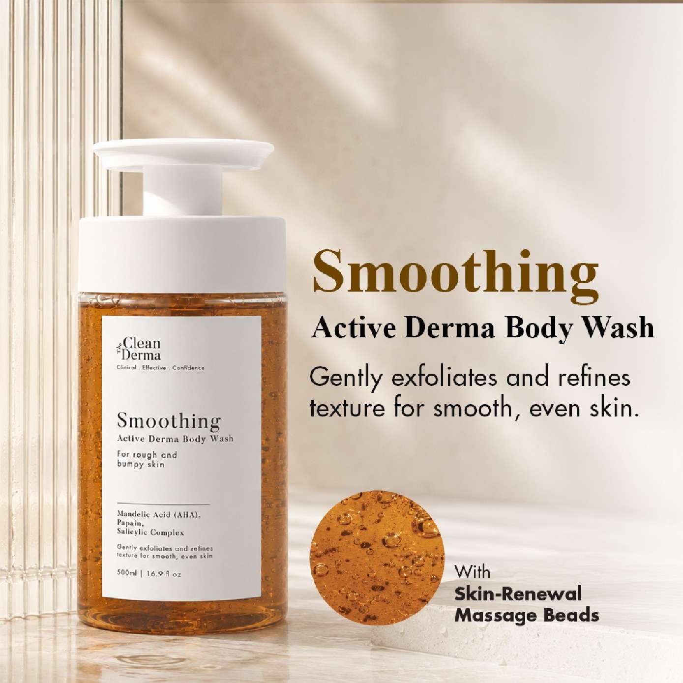 Smoothing Active Derma Body Wash 500ml image