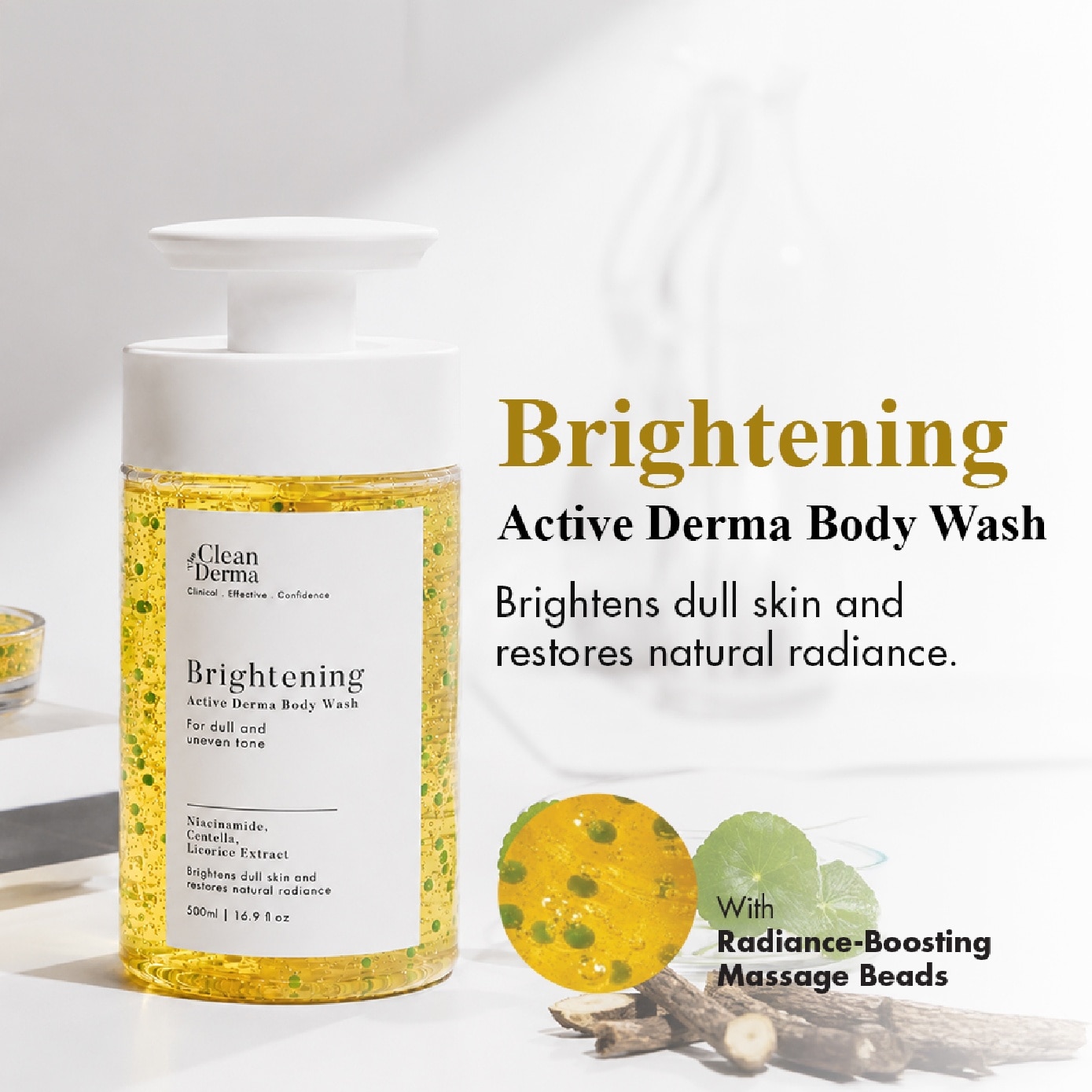 Brightening Active Derma Body Wash 500ml image