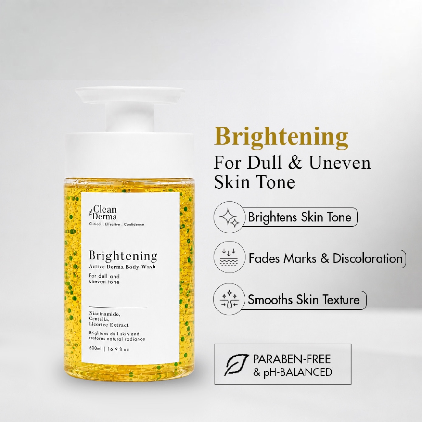 Brightening Active Derma Body Wash 500ml image